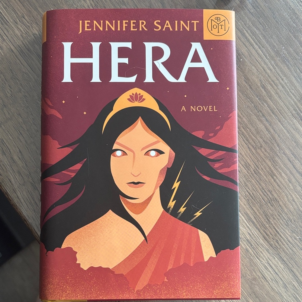 Jennifer Saint 'Hera' Novel - Red Cover